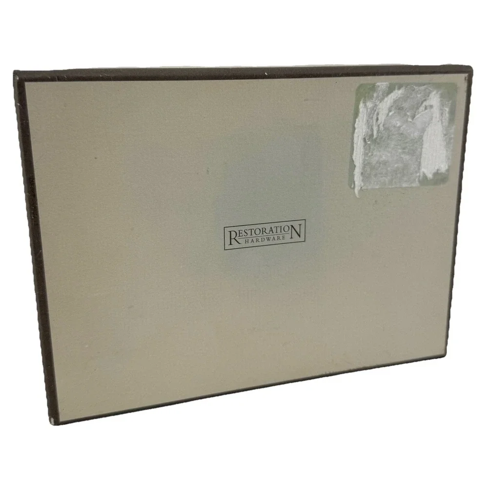 Restoration Hardware Carte Postale Paris Trays Set of 3 French‎ Travel Decor EUC